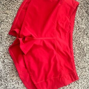 Lululemon 2.5 hotty hot speed up shorts